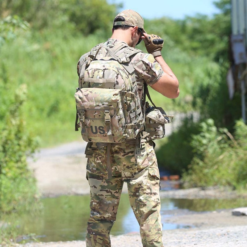 MT Military Army MOLLE 2 Tactical Assault Backpack, Rifleman 3 Day Pack, Medium Rucksack (Assault Pack UN) - Image 5